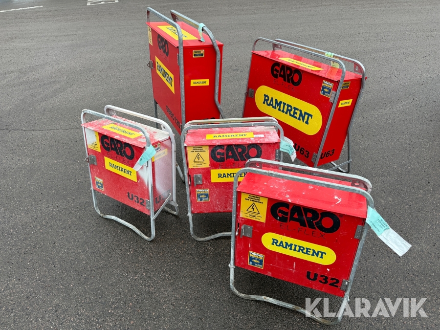 Centraler Garo UGBSA432-6, UGBSN463-6, GBEC125/06001 5st