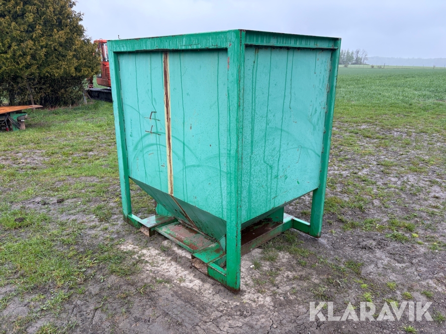 Spannmålsficka med gaffelholkar 2 m3