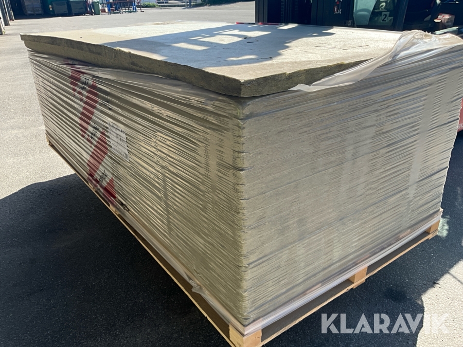 Isolering klimatskiva Paroc 1200x2700x45mm stenull