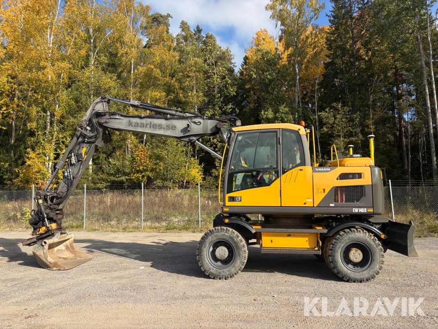 Grävmaskin Volvo EW140D