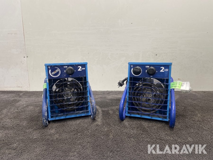 Varmluftsfläktar El-Björn VF 21 A 2st