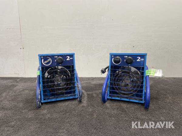 Varmluftsfläktar El-Björn VF 21 A 2st
