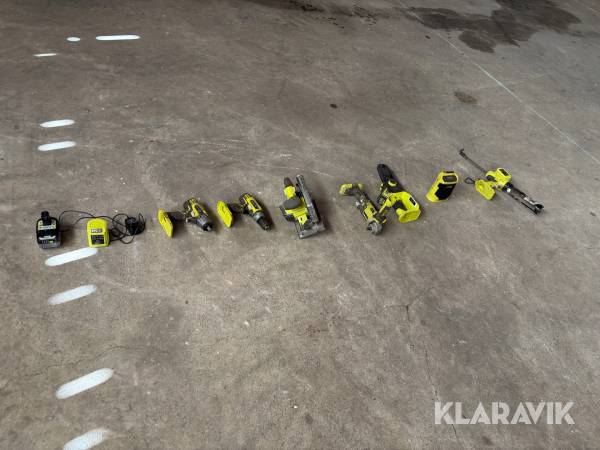 Verktygspaket Ryobi