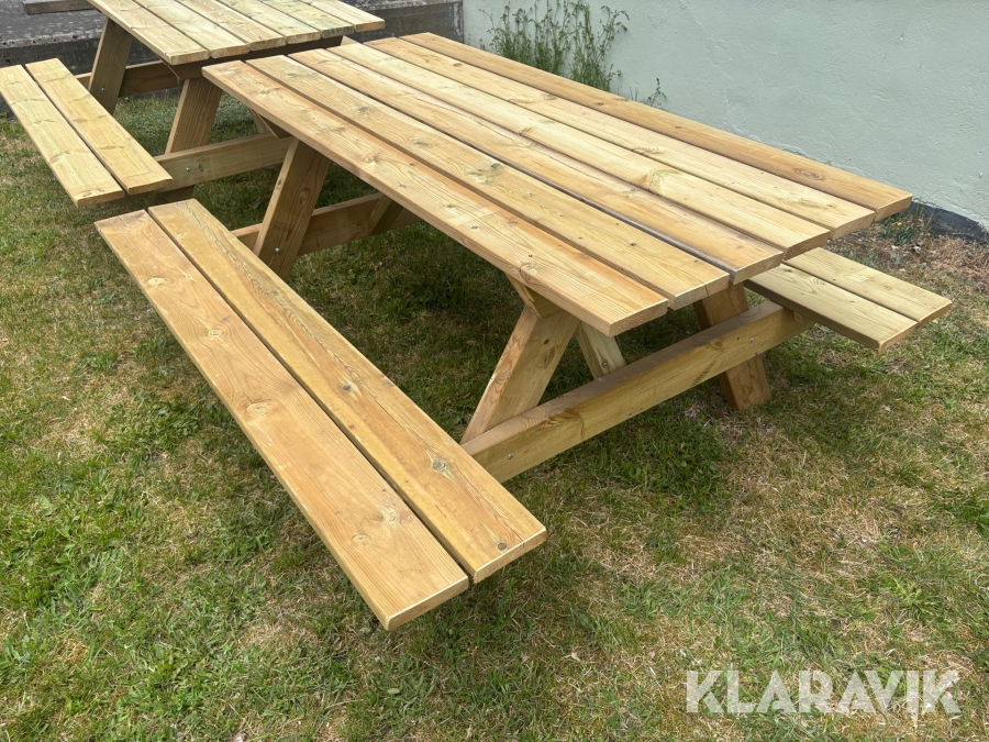 Parkbänk / Picknikbänk - 1st