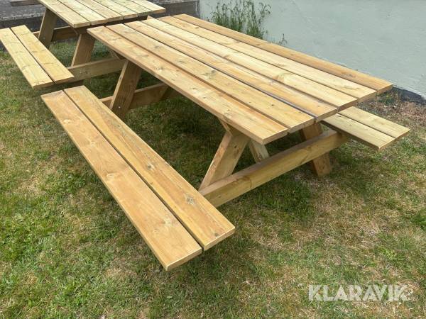 Parkbänk / Picknikbänk - 1st