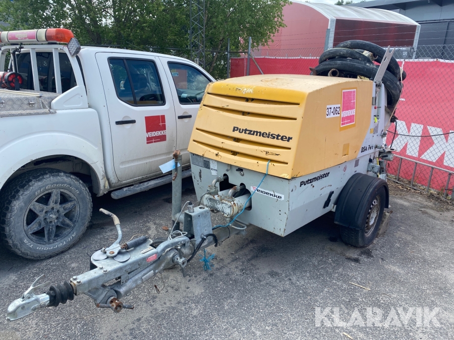 Betongpump Putzmeister BSA702D