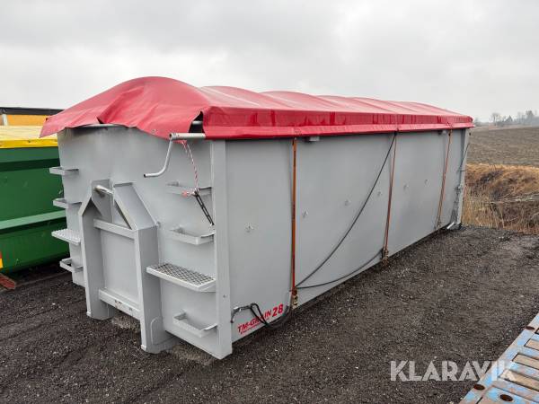 Spannmålsburk / lastväxlarflak Birger 28 m3