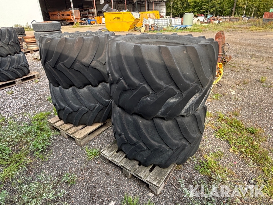 Entreprenaddäck Trelleborg Twin 422 650/45-22.5 - 4st