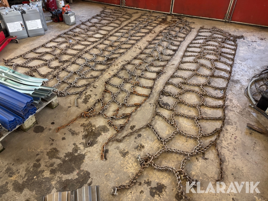 Snökedjor till traktor