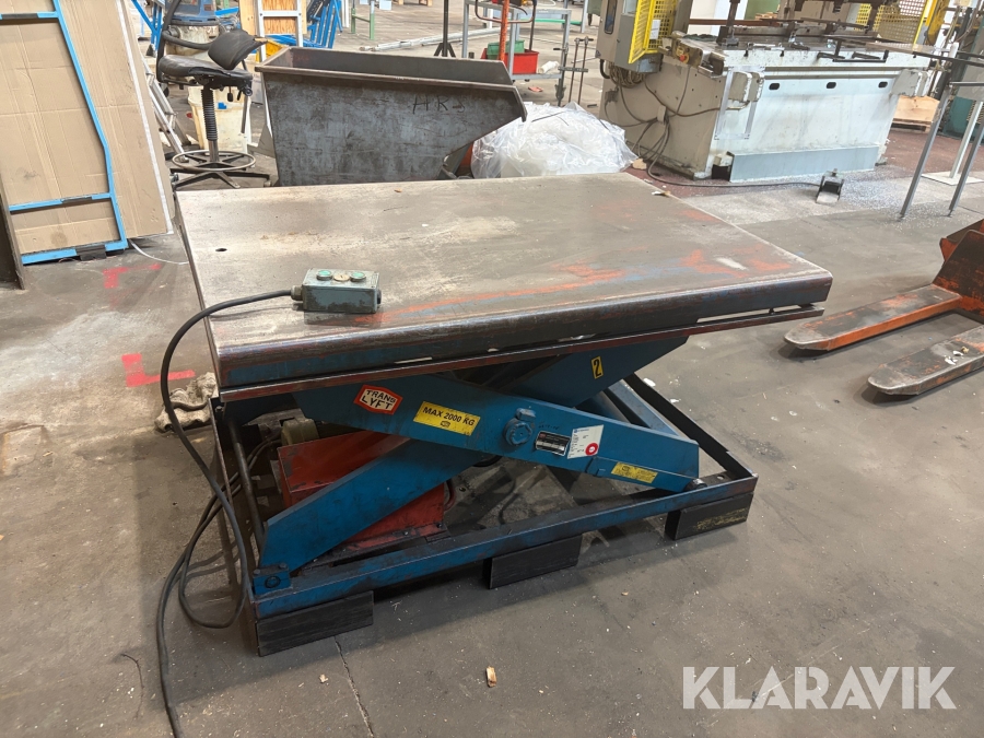 Lyftbord Translyft TL 2000kg