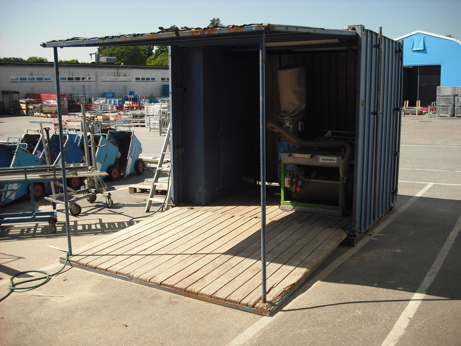 Sågstation, inkl. sågutrustning