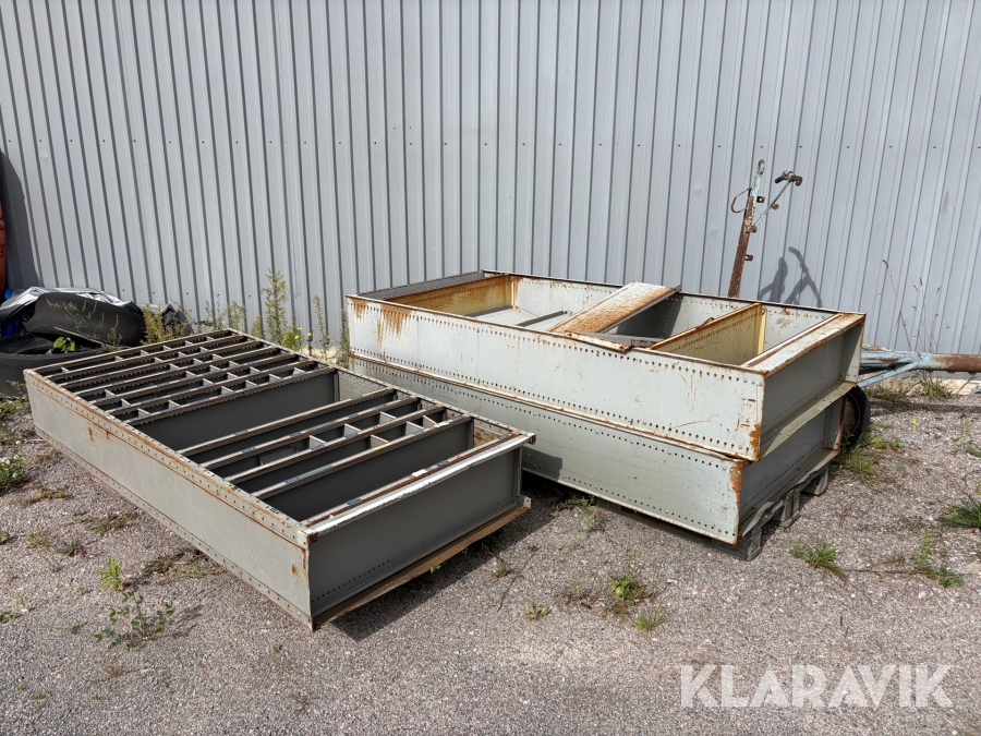 Verkstadshyllor 3 st