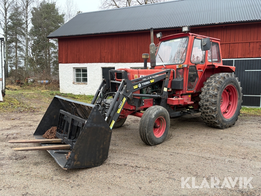 Traktor Volvo BM T 650 med Trima 1290 frontlastare