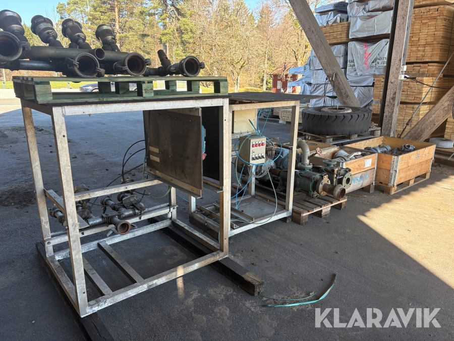 Bevattningssytem Caprari HMU40 med styrenheter