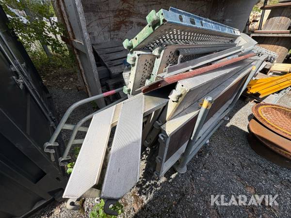 Diverse ställningsmaterial