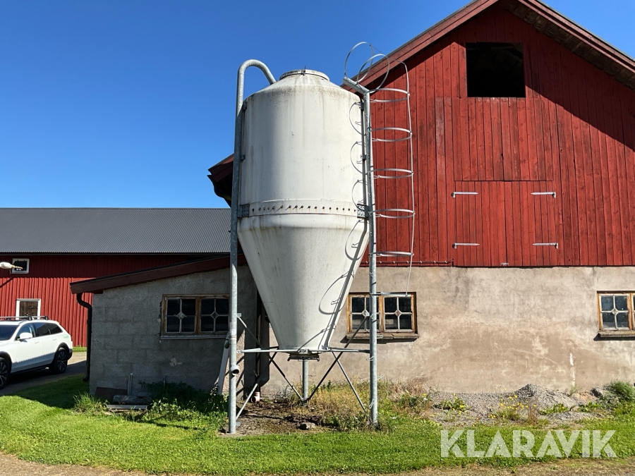 Fodersilo i glasfiber Landmeco