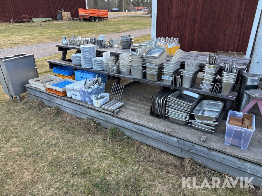 Köks och serveringsutrustning