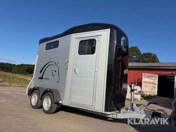 Hästtransport Cheval Touring one alu 1,5 med fronturlastning