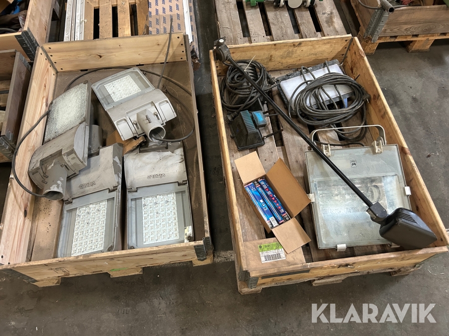 Belysning Vizulo & SBP 9 st