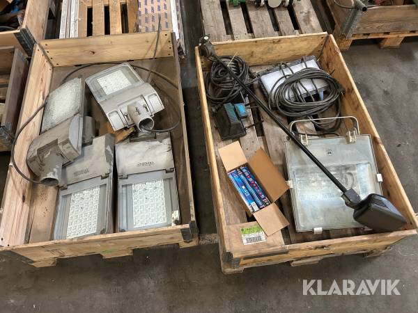 Belysning Vizulo & SBP 9 st