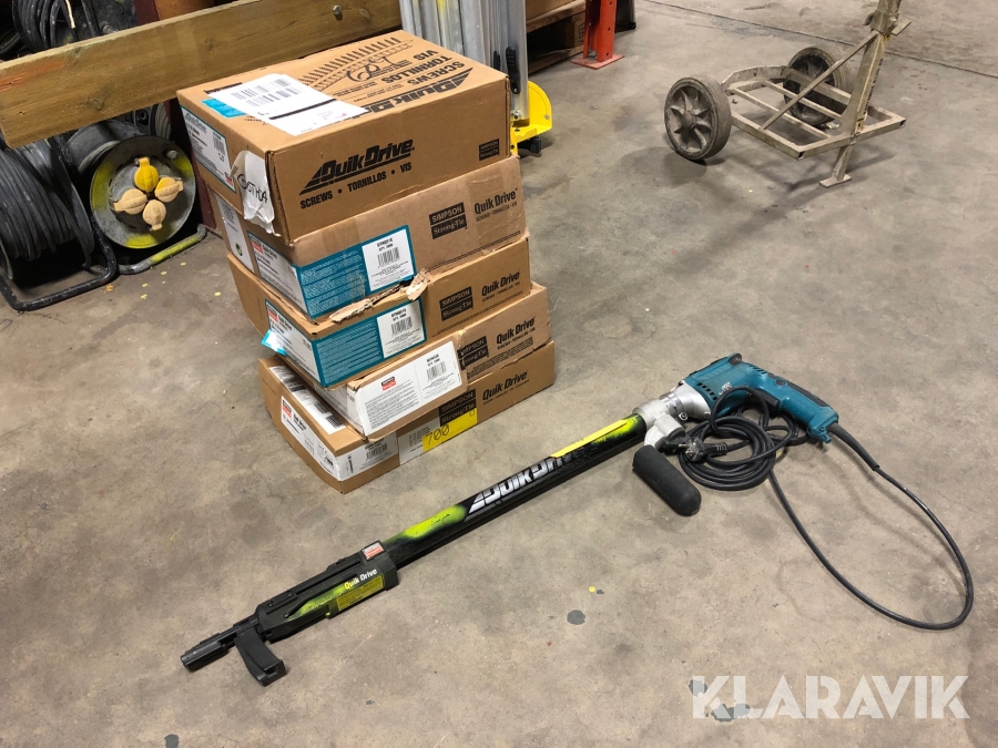 Skruvdragare för golv  Makita  Quickdrive 