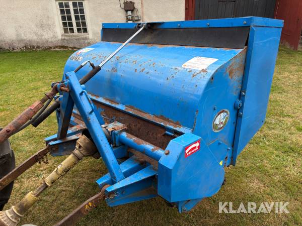 Lövuppsamlare Maletti TSS150 med 1,5 m arbetsbredd