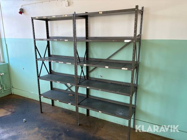 Lagerhyllor, 2st sektioner