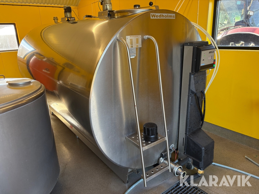 Mjölktank Wedholms DF95 SZ 160 med kylanläggning