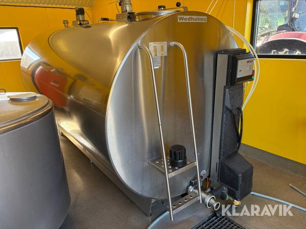 Mjölktank Wedholms DF95 SZ 160 med kylanläggning
