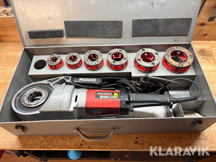 Rörgägningsmaskin Ridgid 690 1/2 - 2*