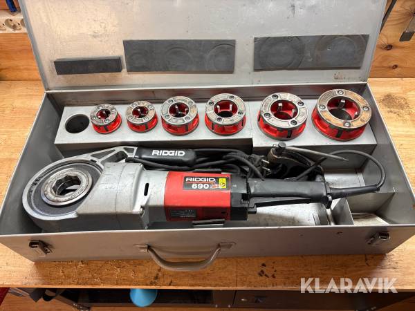 Rörgägningsmaskin Ridgid 690 1/2 - 2*