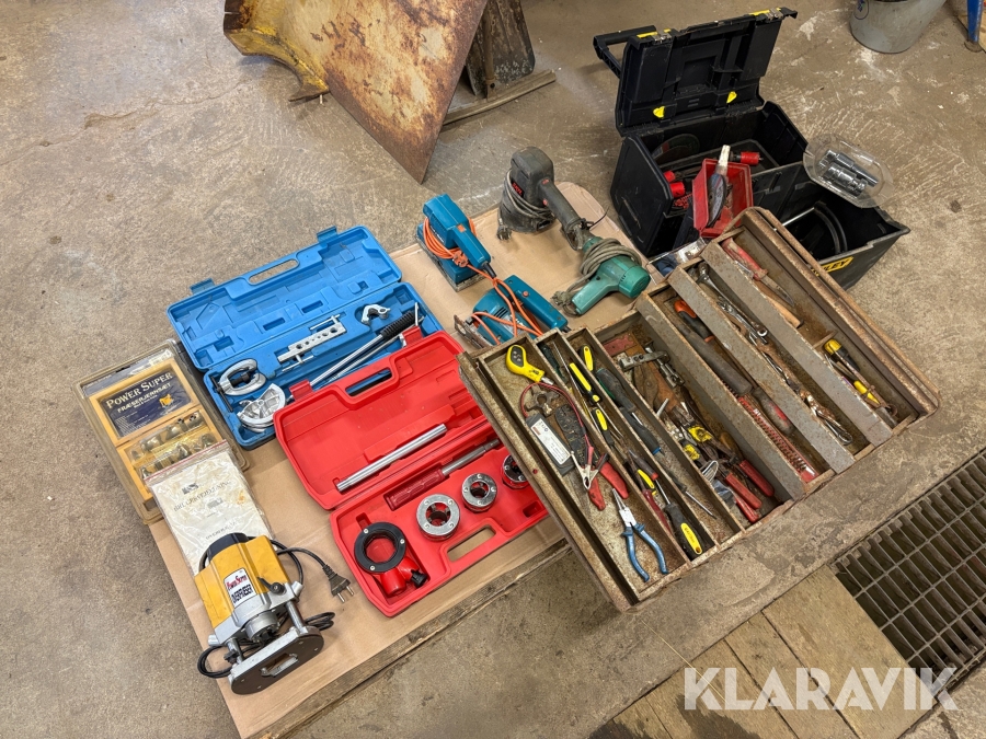 Blandade verktyg & tillbehör 1st pall
