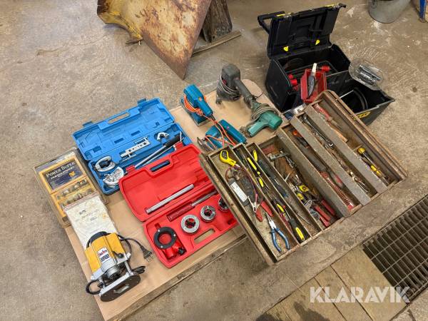Blandade verktyg & tillbehör 1st pall