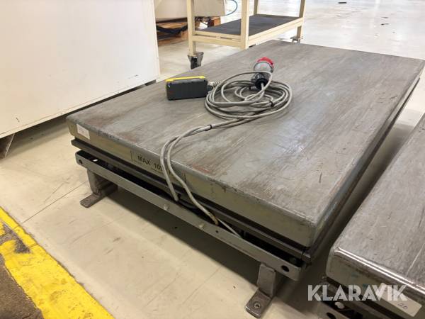 Lyftbord Marco 1000kg