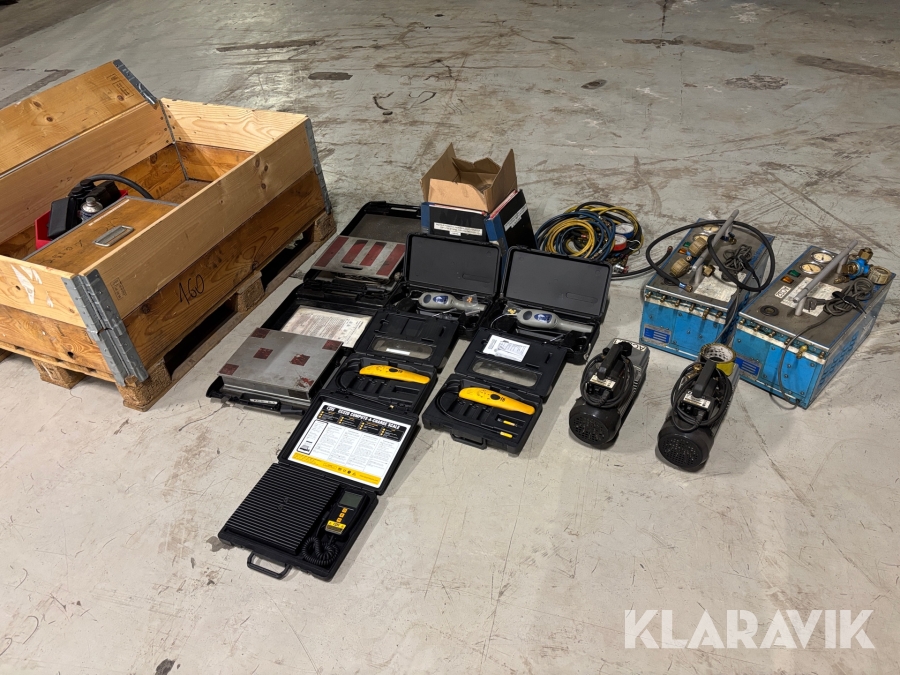 Köldmediestation / AC utrustning Metrab