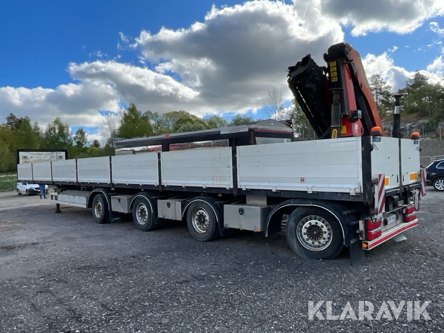 Krantrailer Närko S9HP12J11 Palfinger PK 33002-EH