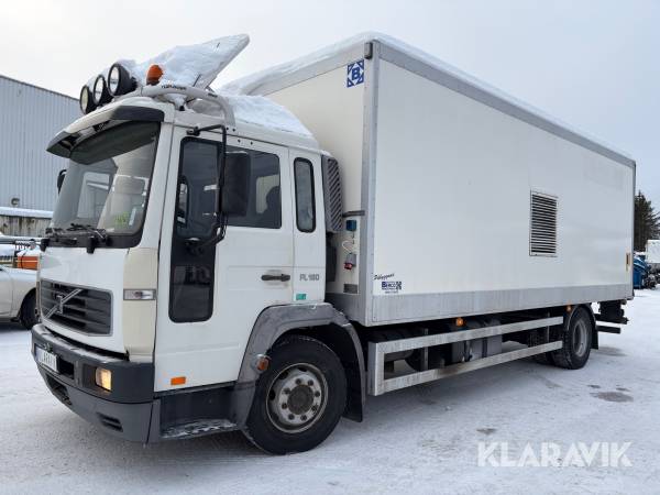 Lastbil Volvo FI6 H med bakgavellyft