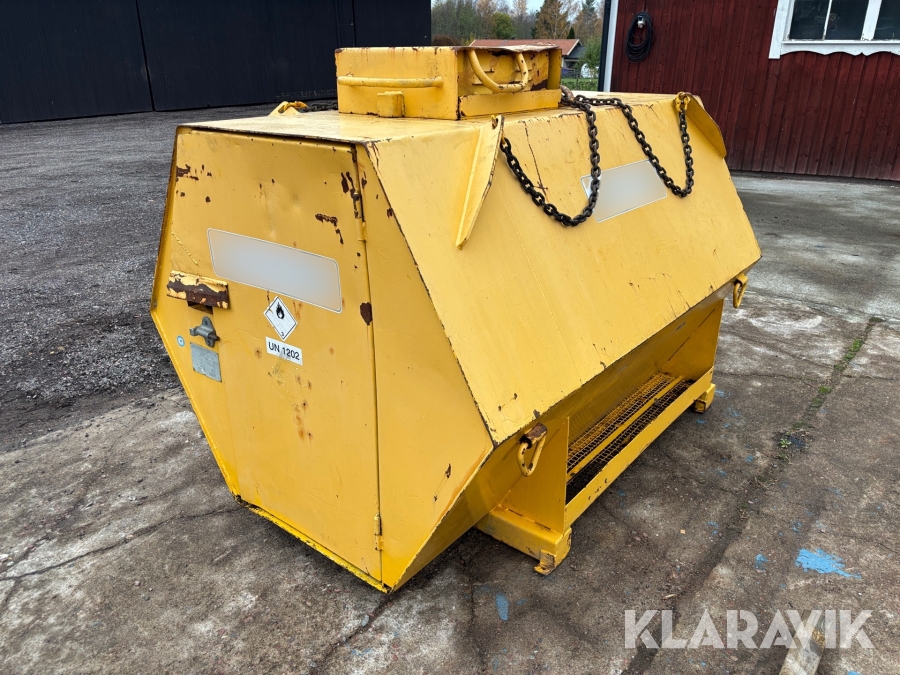 Dieseltank J-O Fherm Dumper AB 1500L