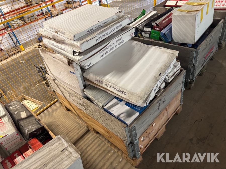 Diverse inspektionsluckor