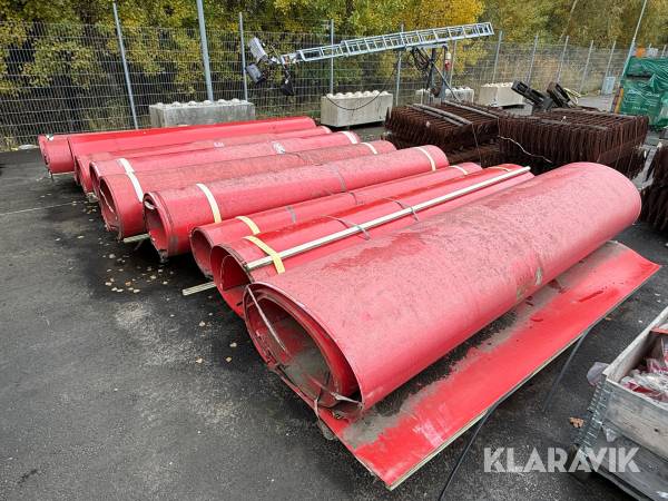 Gjutformar till stolpar /10st