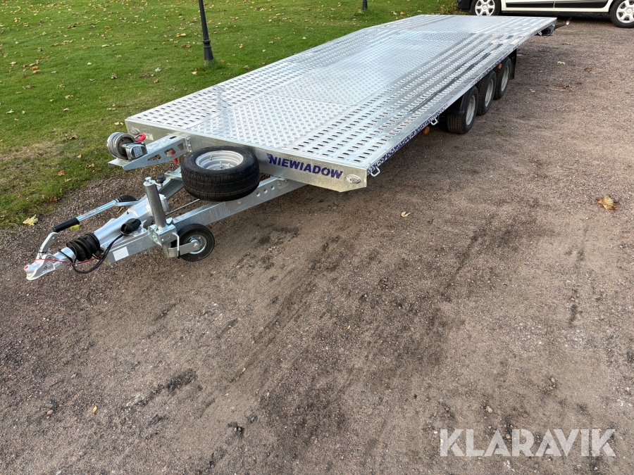 Maskinsläp Biltransportsläp Niewiadow