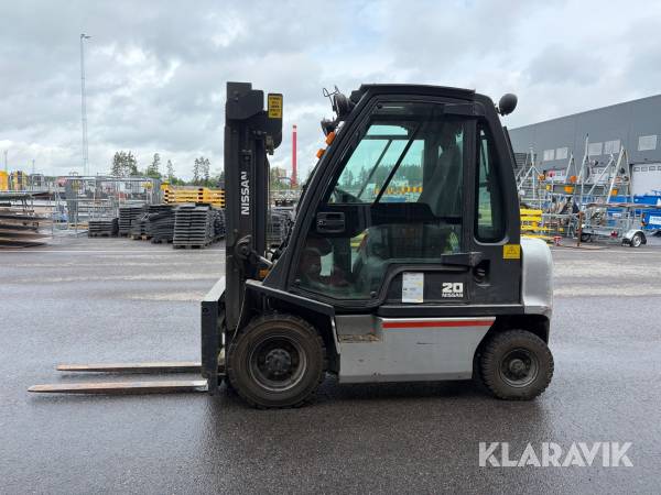 Motviktstruck Nissan FD02A200