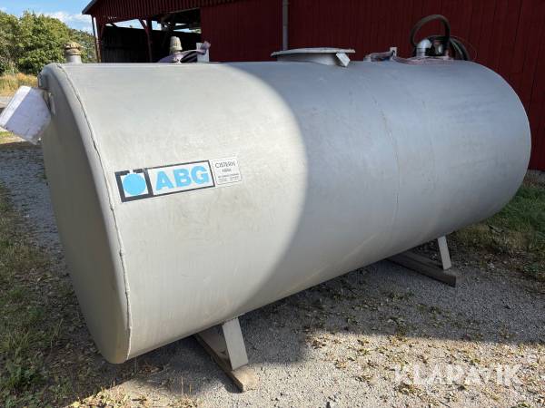 Dieseltank ABG 5000 liter med pump