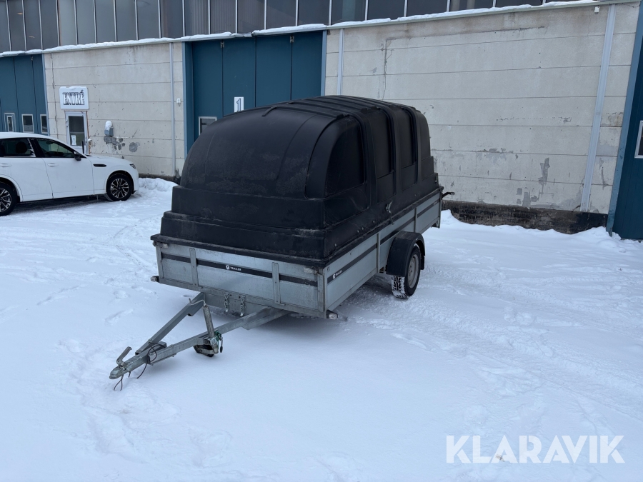 Personbilssläp Brentex-trailer