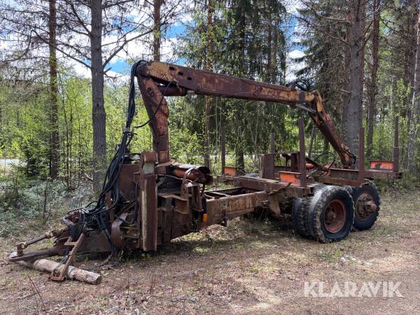 Egentillverkad skogsvagn