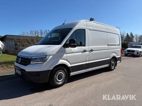 Servicebus Volkswagen Crafter 4Motion med kompressor och elverk