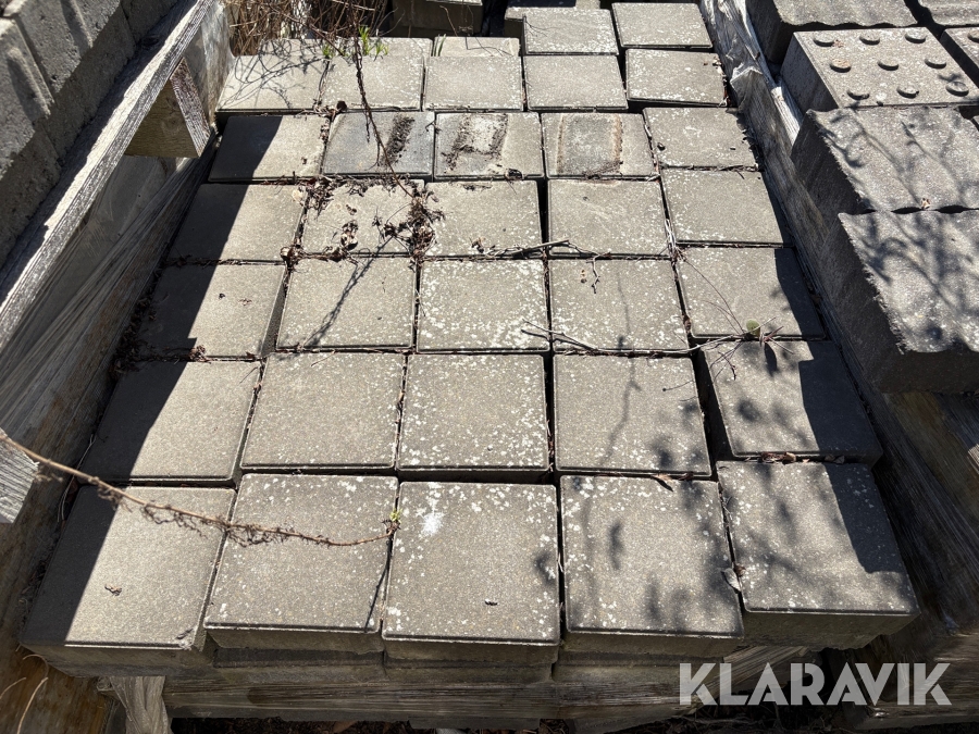 Marksten 170x170x60mm. ca 6.3m²