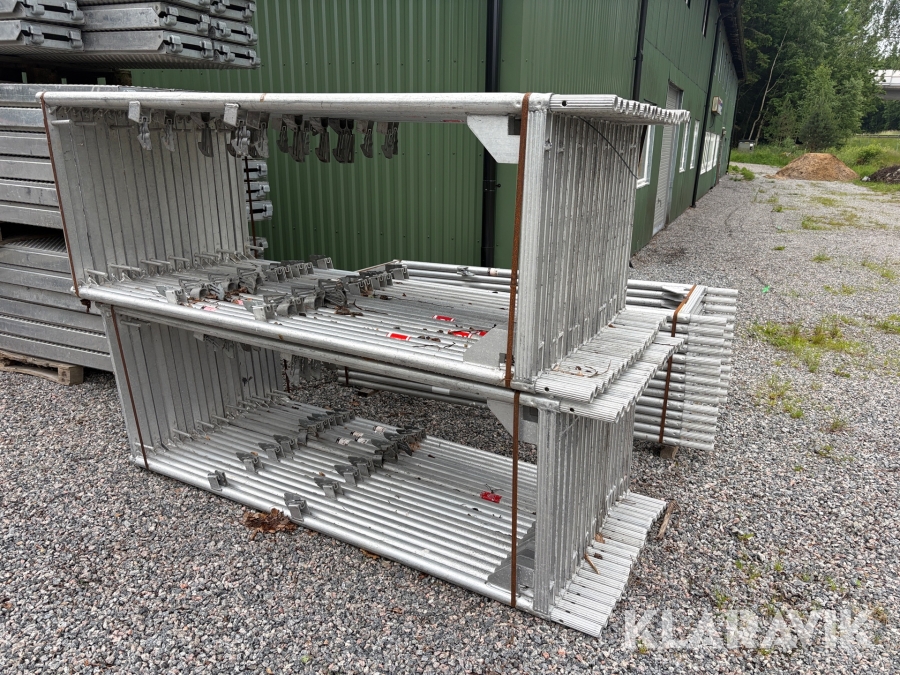 Ram Aluminium 2 meter med stålställ