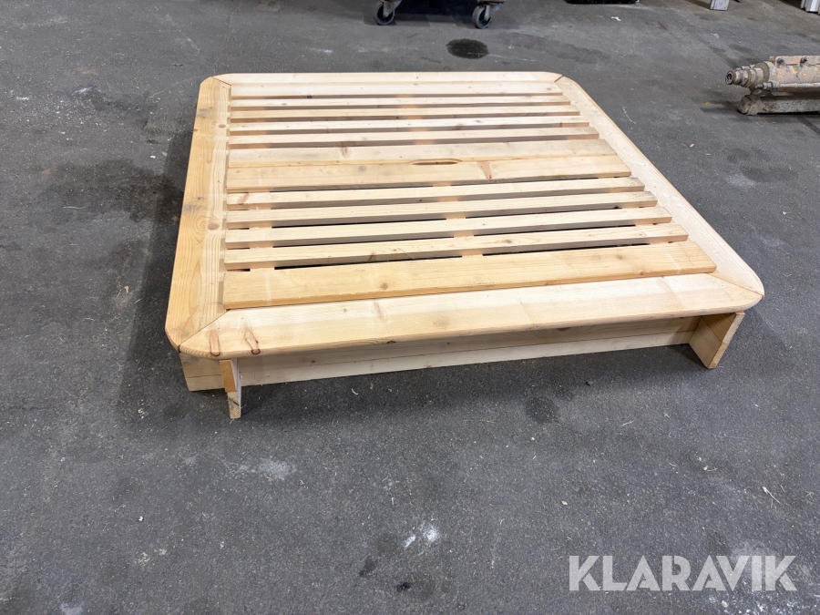 Byggsats sandlåda 4st kompletta 1200x1200x200mm