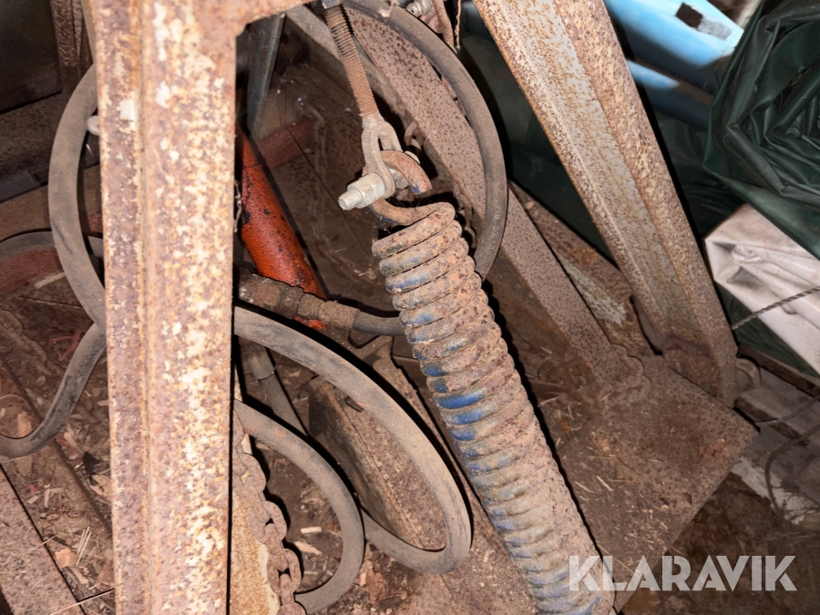Traktor/ Skogsekipage Volvo BM 650 med skogsvagn Möre, Lima-6030 timmerkran och vinsch